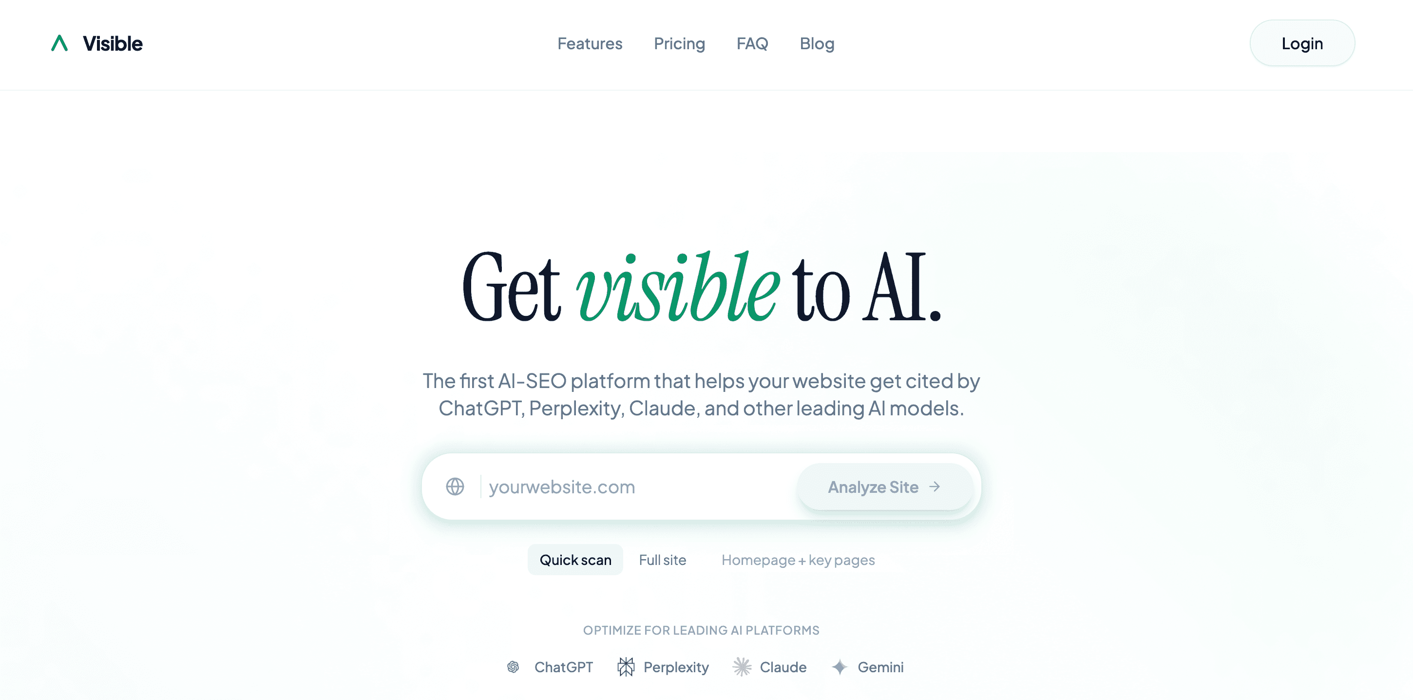 Get Visible To AI — AI Search Optimization Platform - Case Study