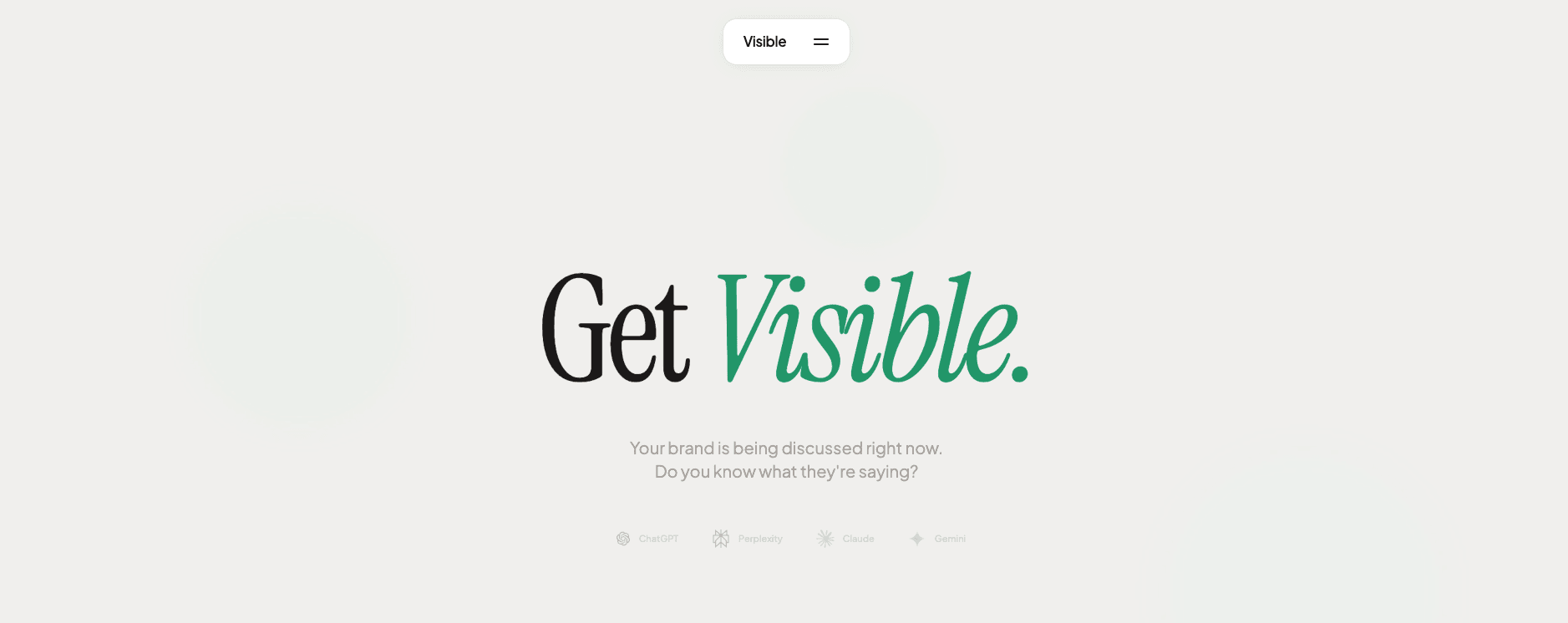 Visible — AI Visibility Platform - Case Study
