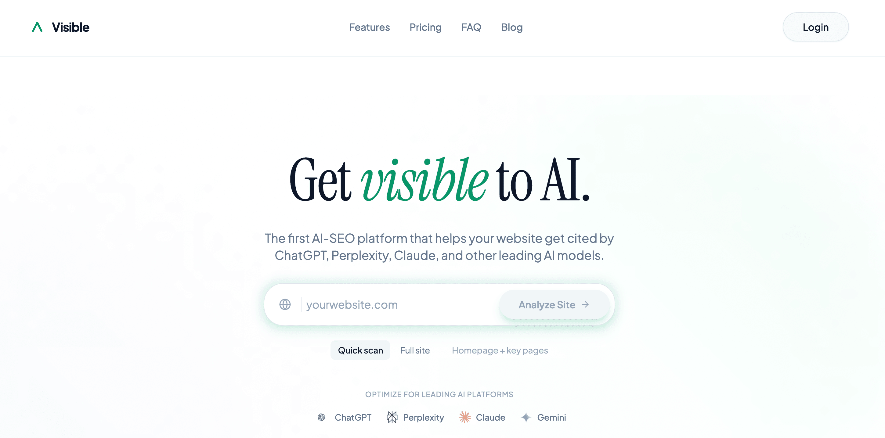 Get Visible To AI — AI Search Optimization Platform - Case Study